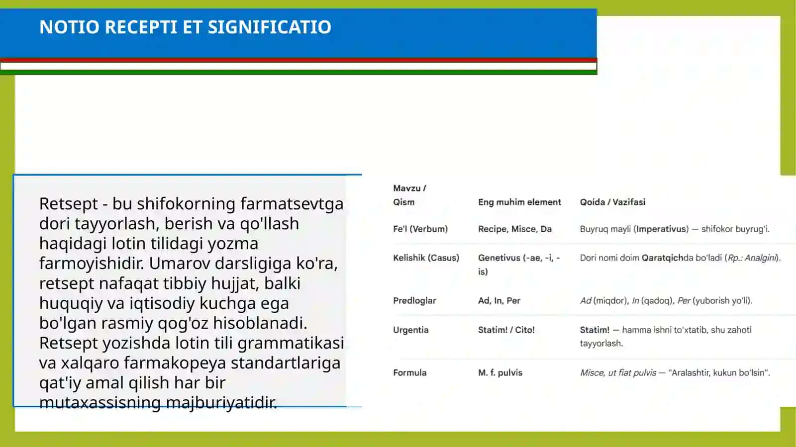 LOTIN TILI VA TERMINOLOGIYA ASOSLARI 2
