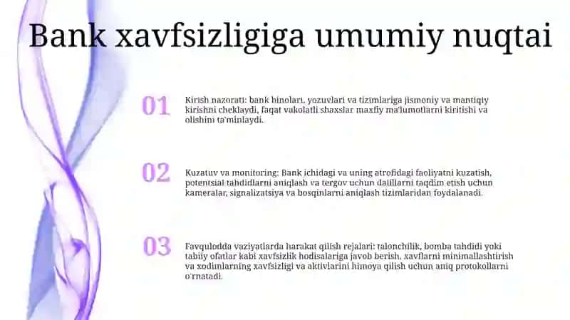 Banklarda Xavfsizlik Tizimi 2