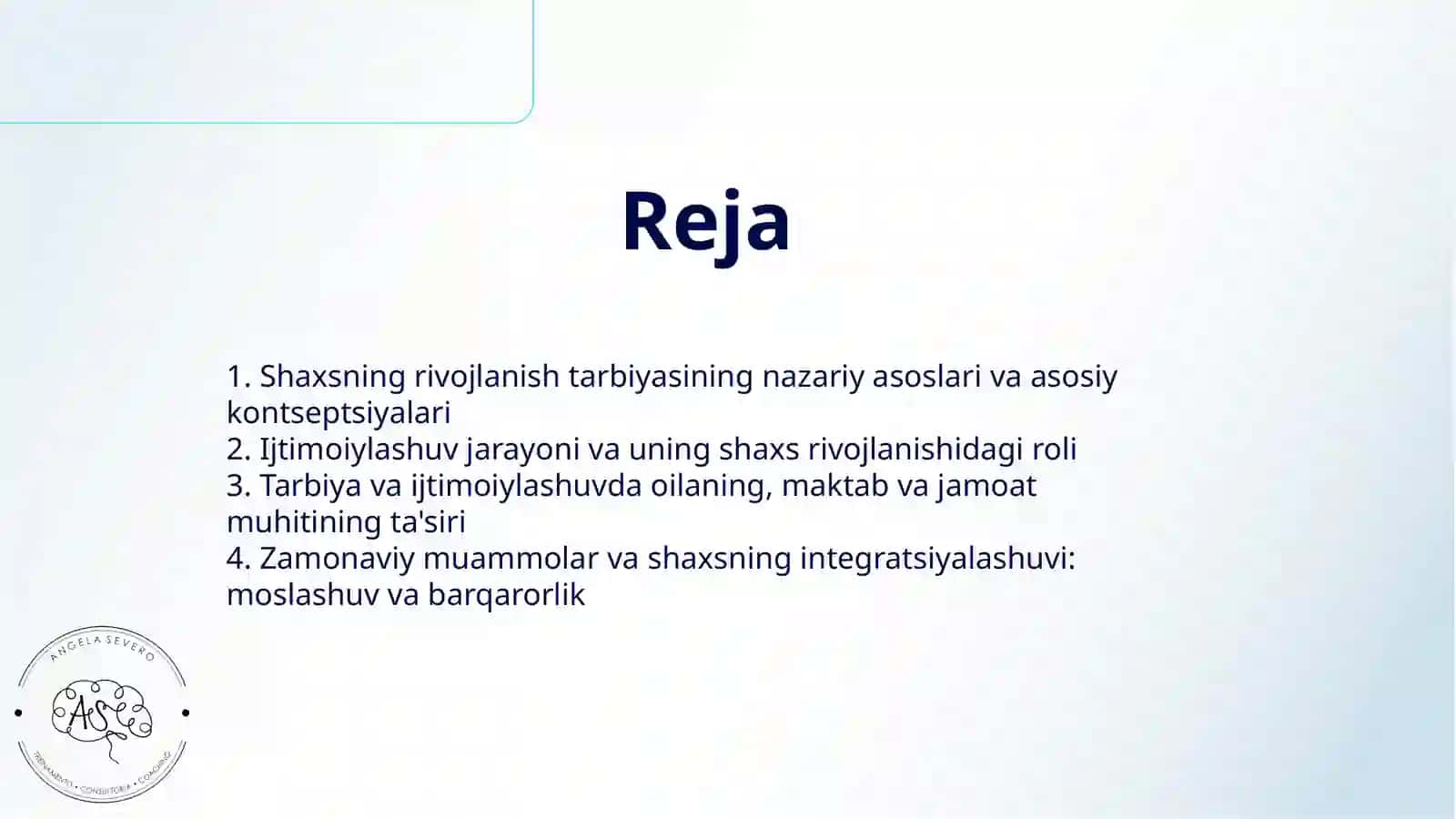 ShAXSNING RIVOJLANISH TARBIYASI VA IJTIMOIYLASHUVI 2