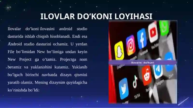 Ilovalar do'koni 2
