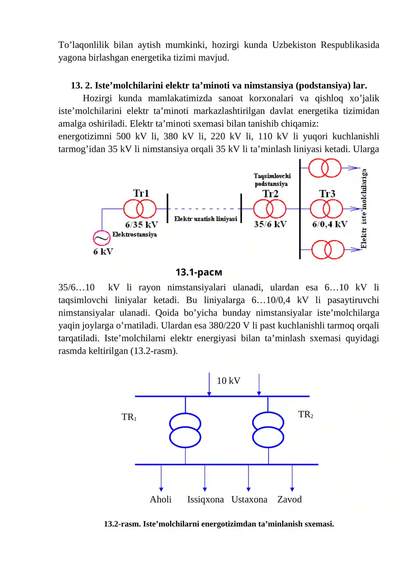 Elektr energiyani ishlab chiqarish 2