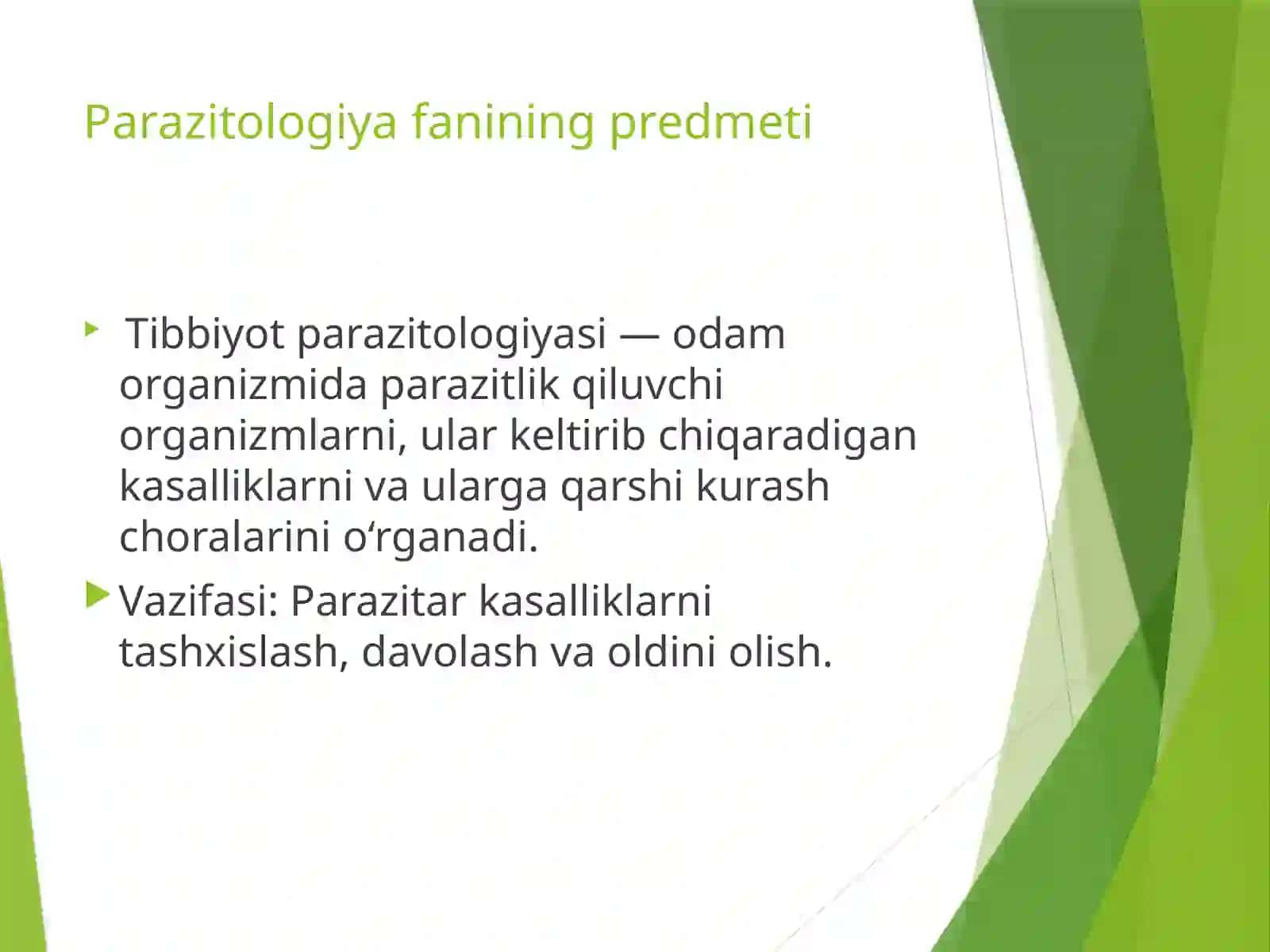 Tibbiy protozoologiya 2