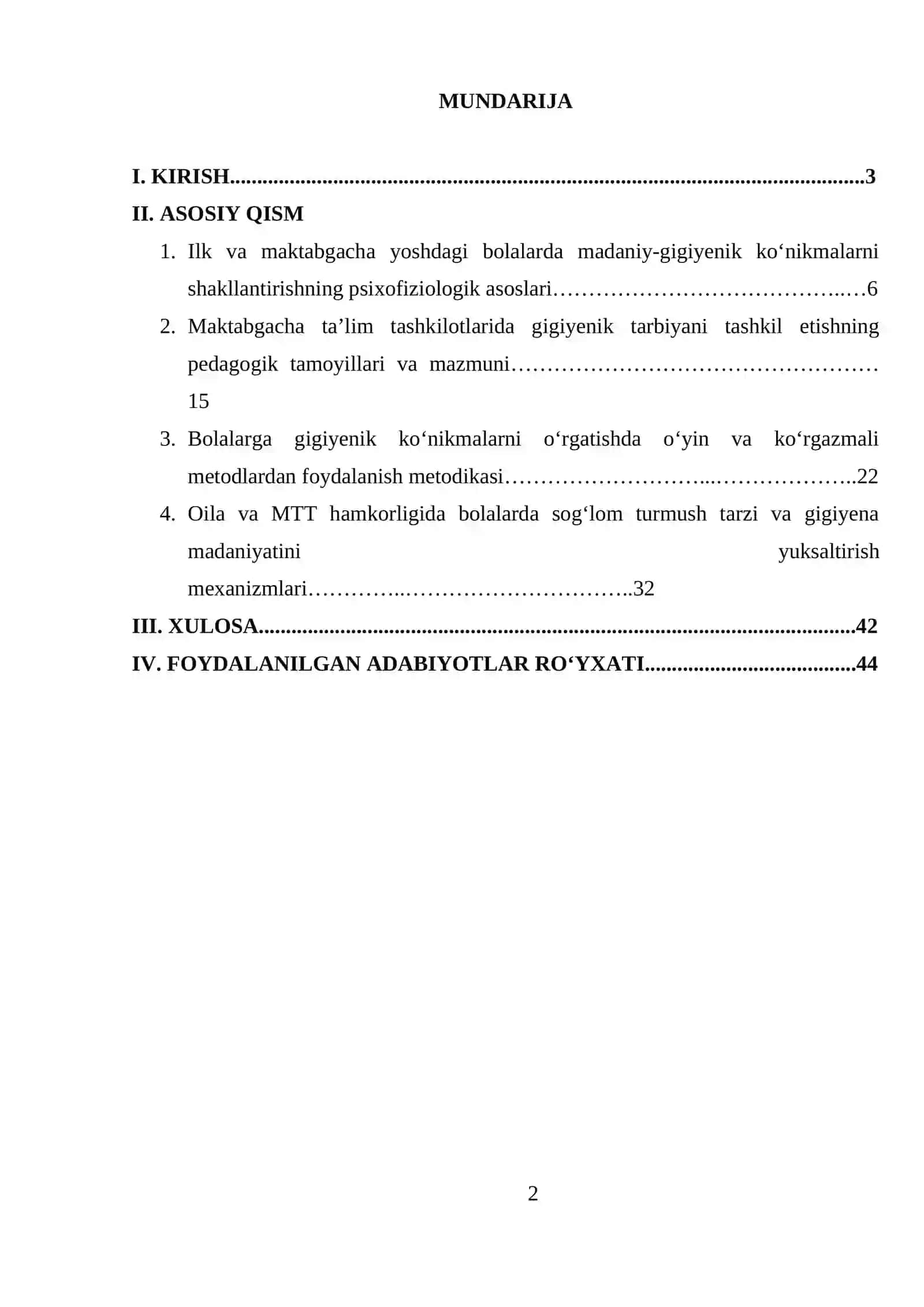 BOLALARDA GIGIYENIK KO'NIKMALARNI TARBIYALASHDA  PEDAGOGIK YONDASHUVLAR 2