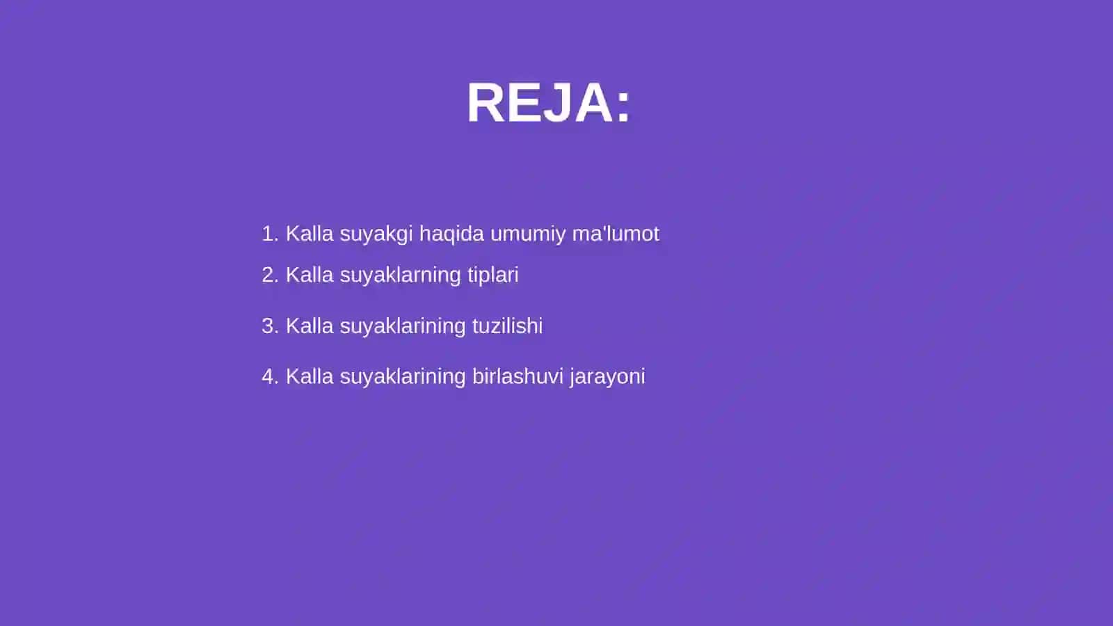 Kalla suyakgi va birlashuvi 2