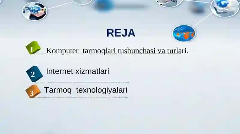 Tarmoq texnologiyalari 2