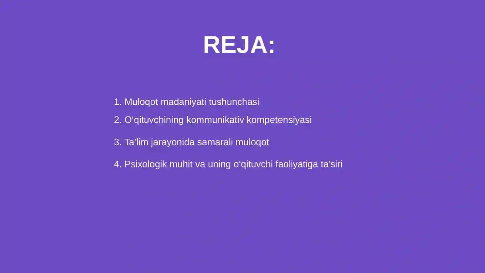 Muloqot madaniyati va psixologiyasi 2