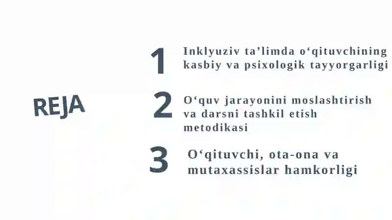 Inklyuziv talimni amalga oshirishda oʻqituvchining oʻrni 2