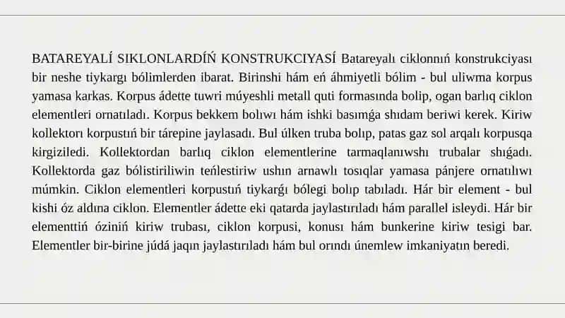 Batareyalı ciklon 2