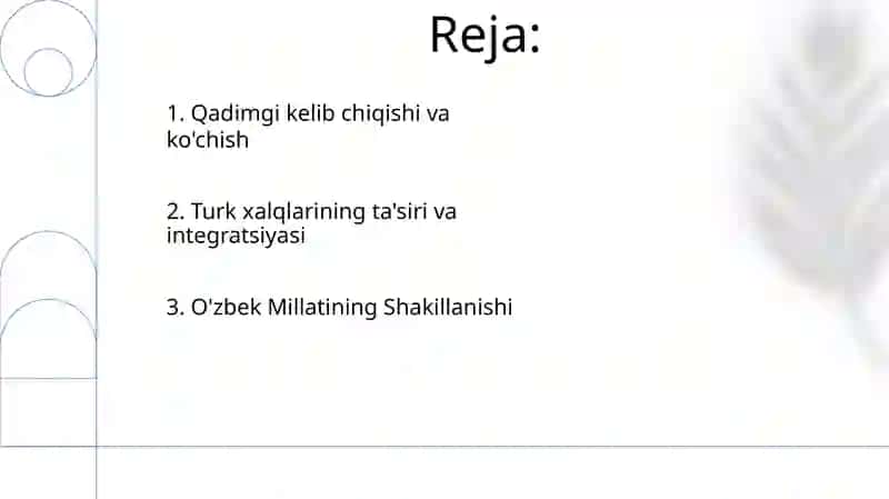 O'zbek xalqining etnik shakllanishi 2