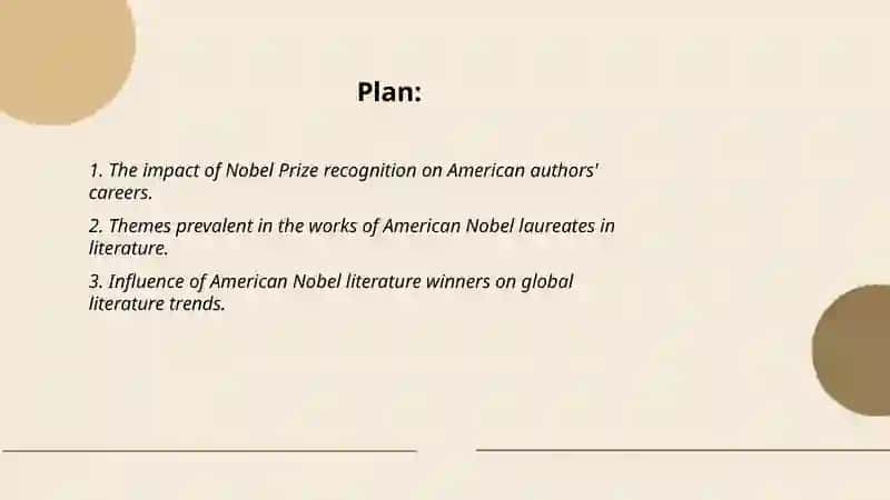 NOBEL PRIZE WINNERS IN AMERICAN LITERATURE 2