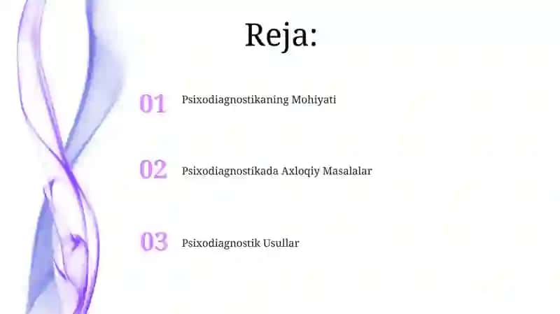 Psixodiangnostikaga kirish 2