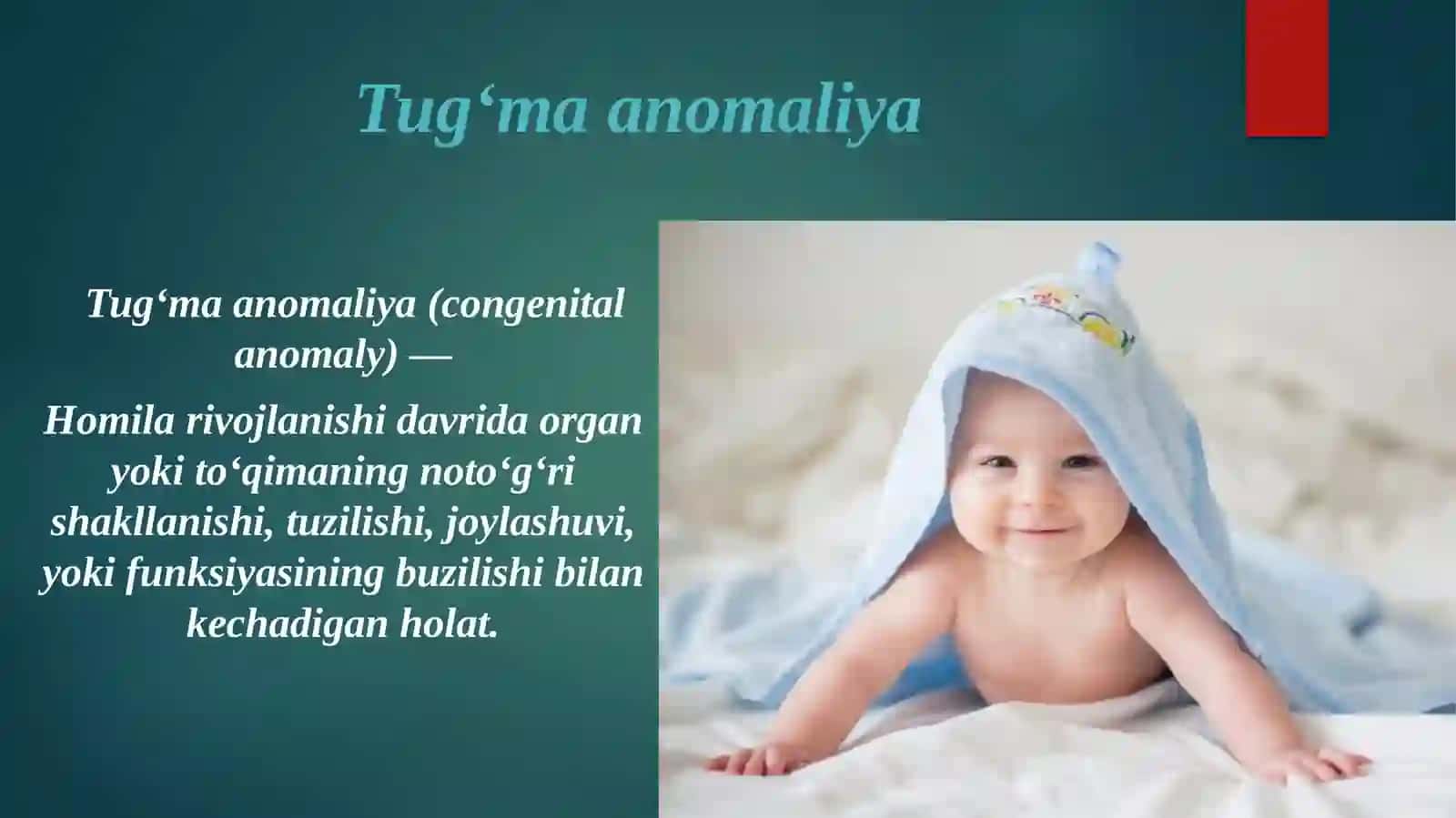 Tug‘ma anomaliyalar 2