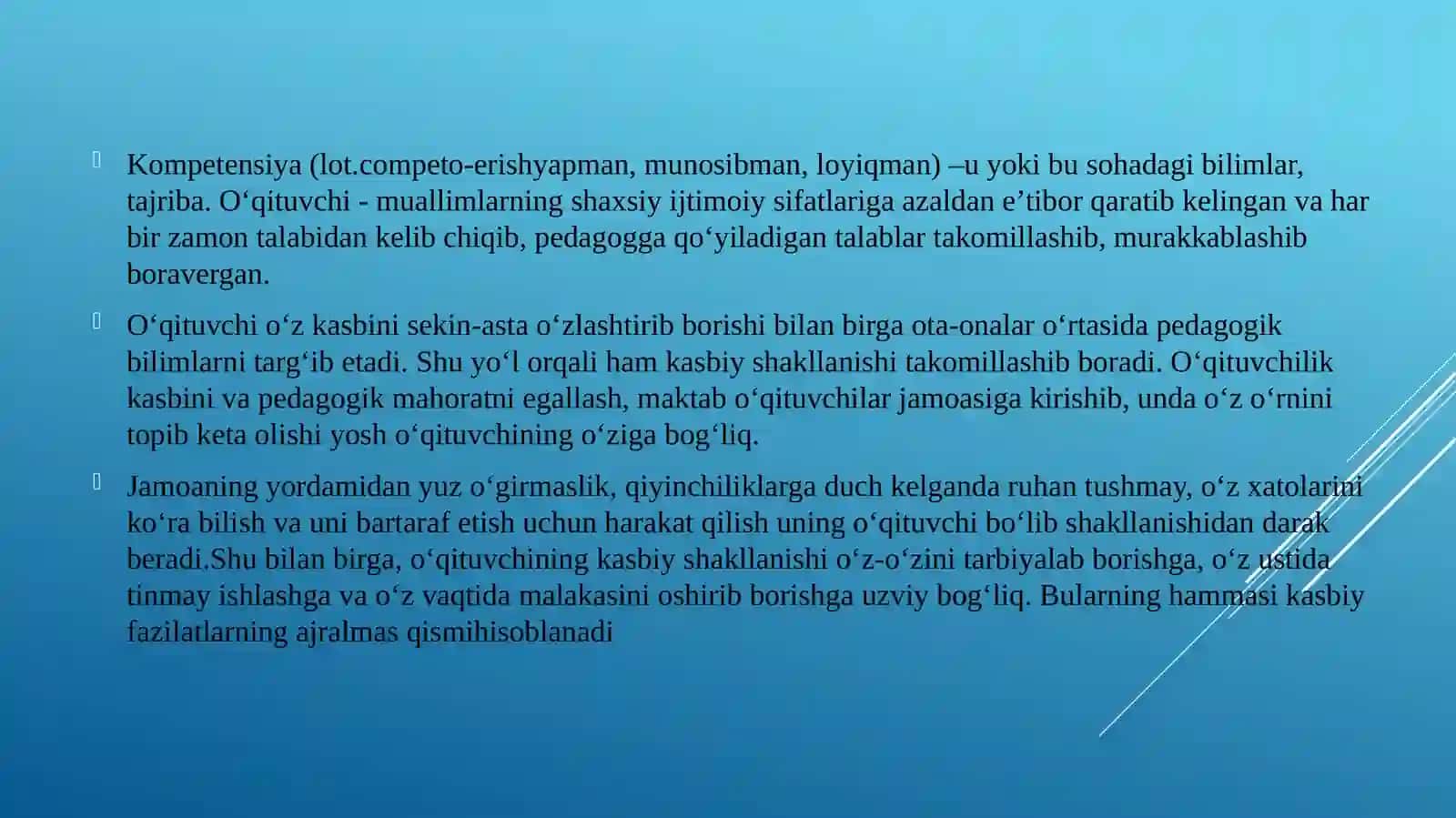 Zamonaviy jamiyatda o‘qituvchi kasbining roli 2