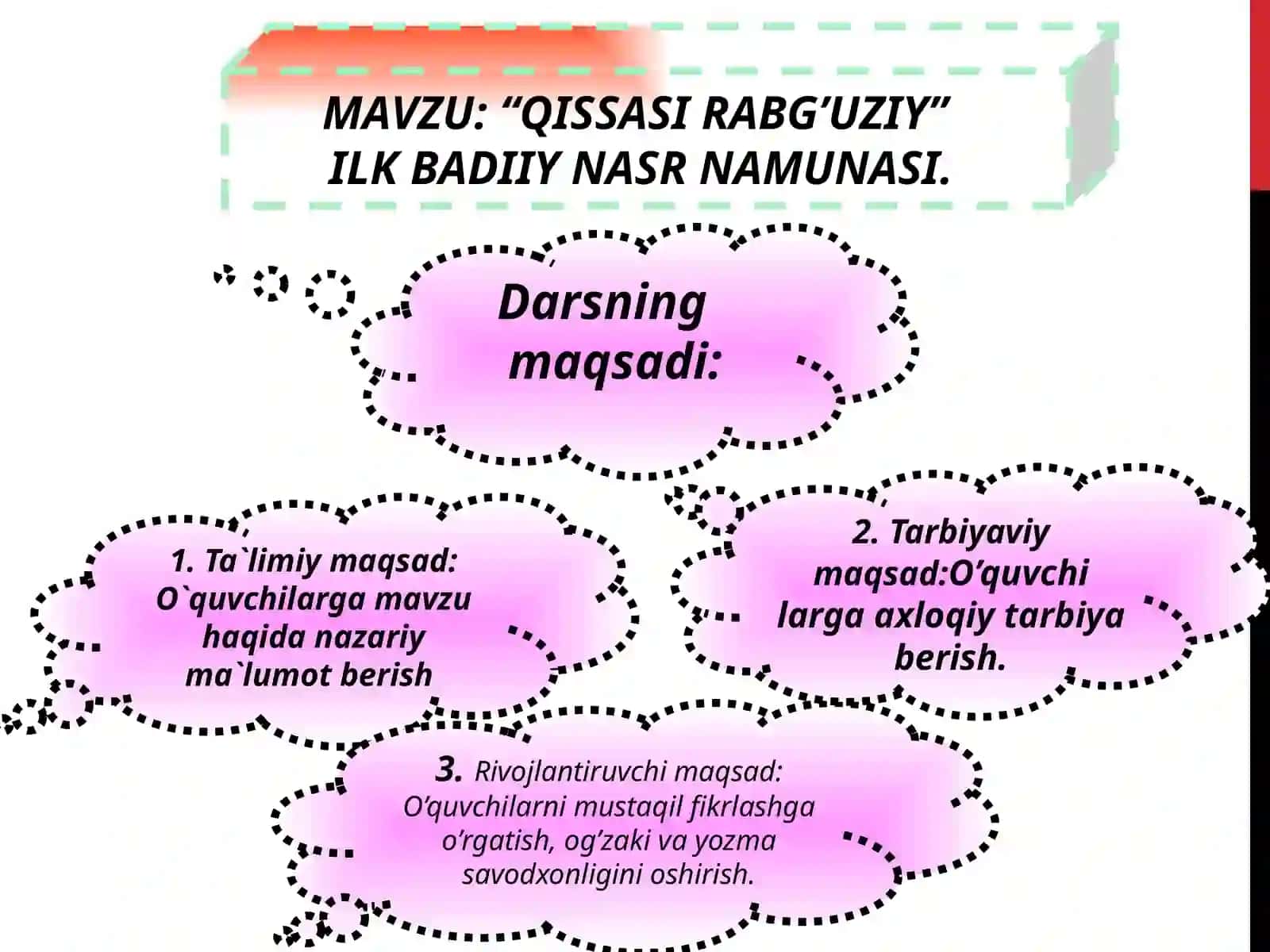 QISSASI RABG’UZIY 2