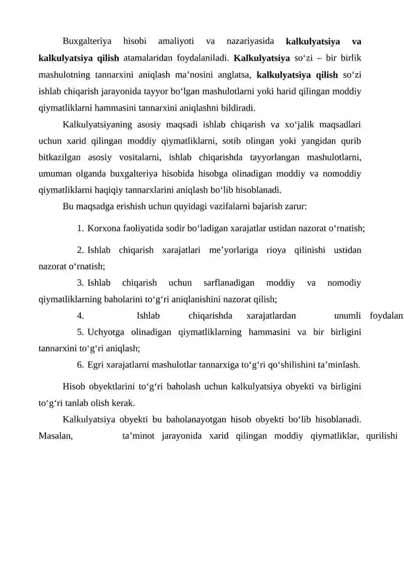 Kalkulyatsiya 2