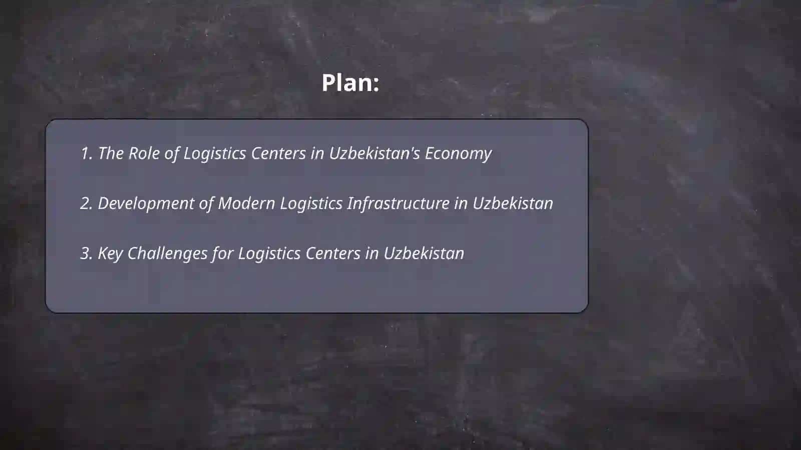 logistics centers in Uzbekistan 2