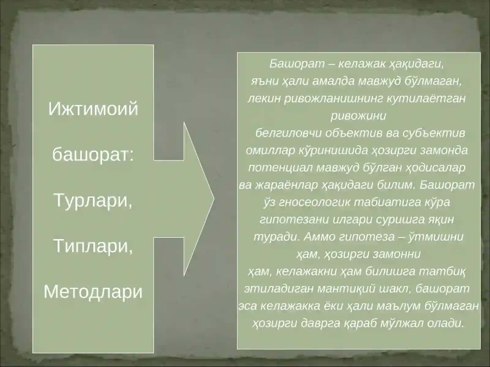 Ижтимоий прогнозлаштириш муаммолари 2