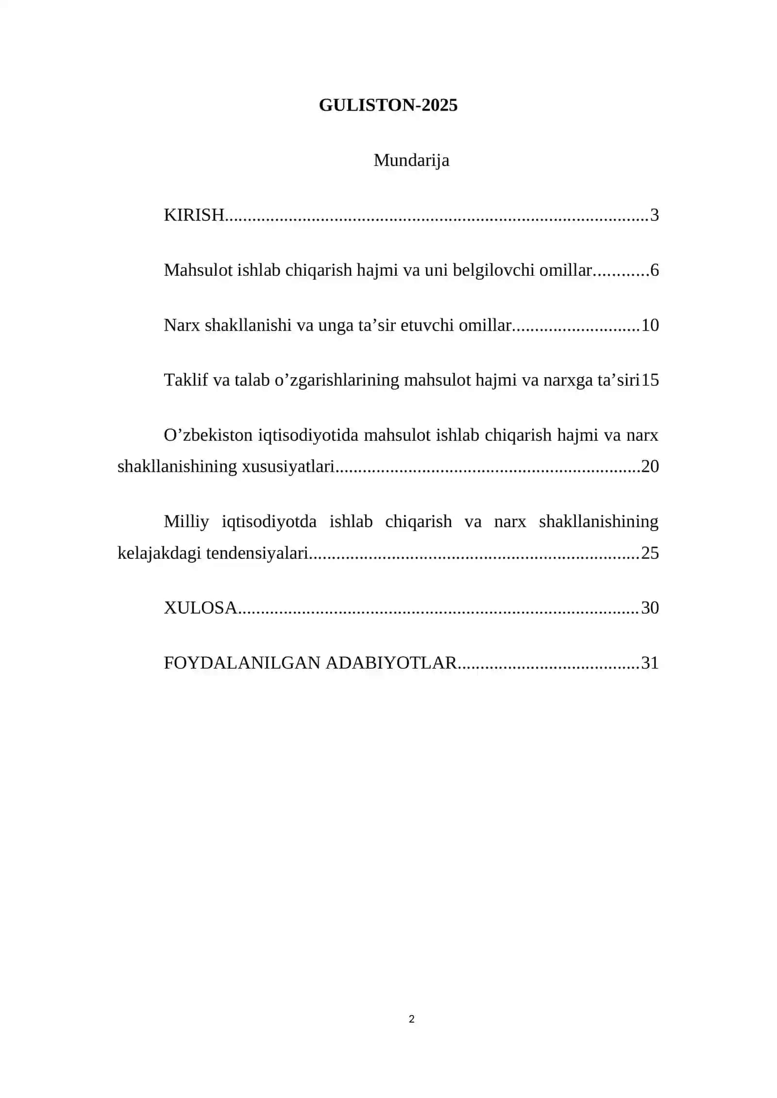 DAVLAT BYUDJETINING TUZILISHI 2