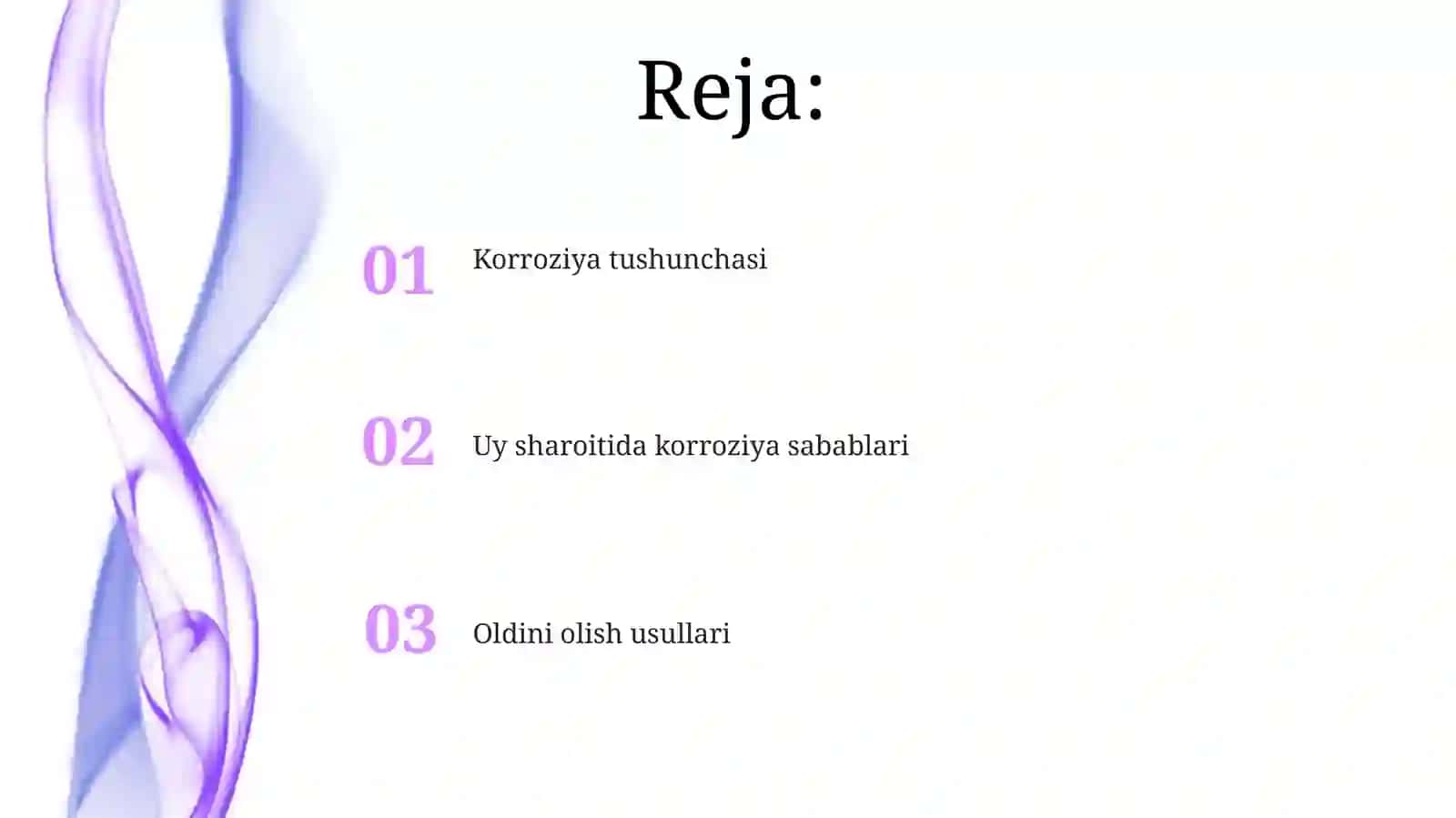 Uy sharoitida korroziyani kamaytirish 2