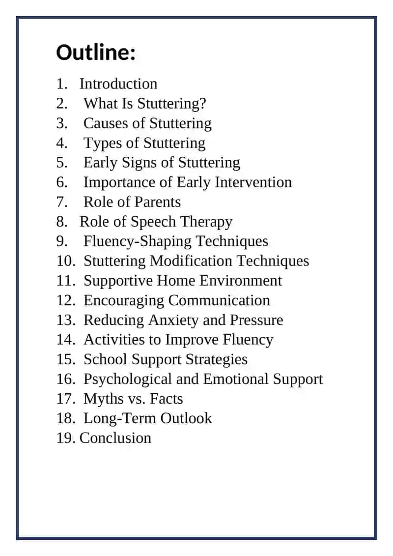 Stuttering in Children Guide 2