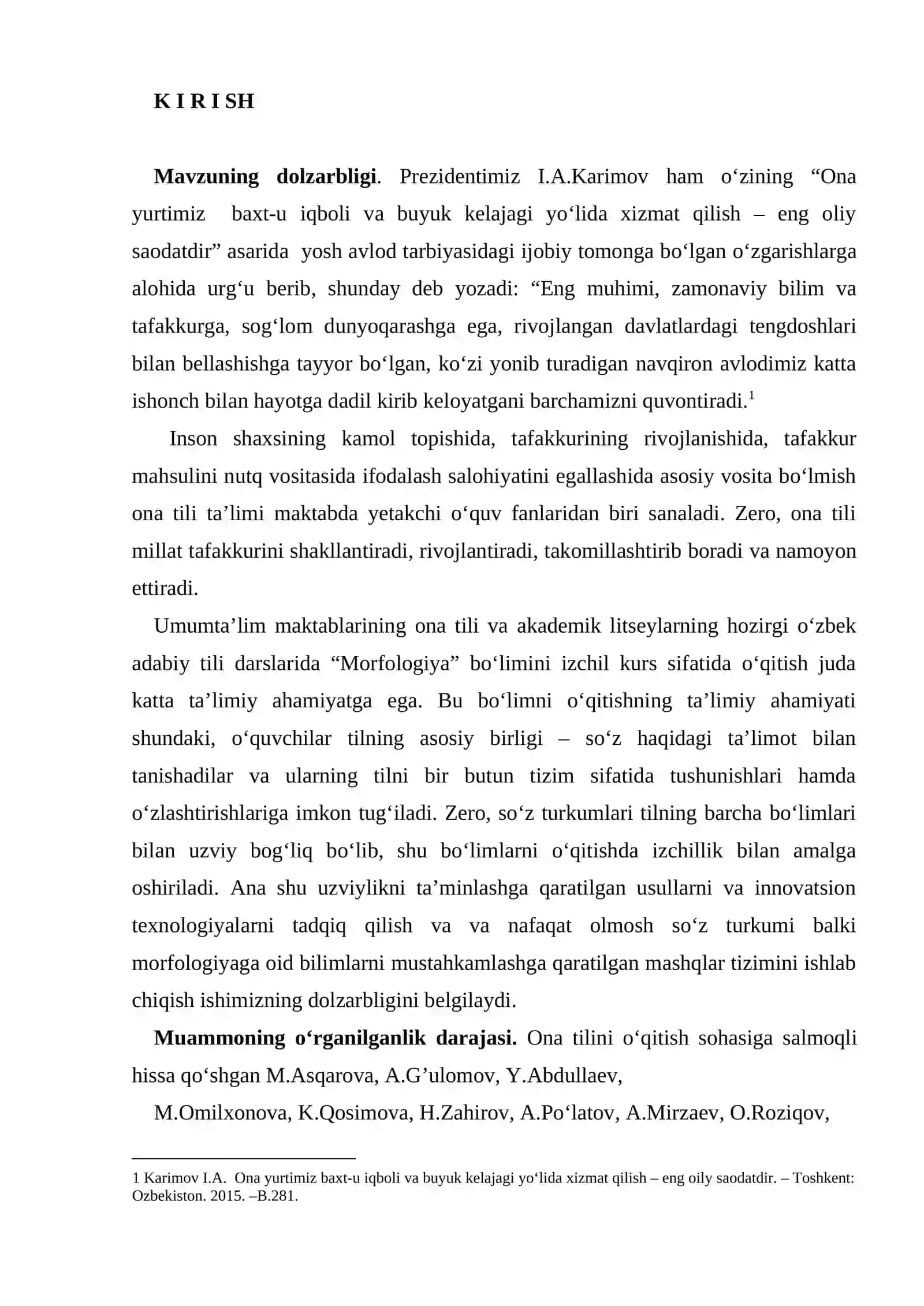 O'quvchilardarda muloqat madanyatini shakillantirishda olmosh so'z turkumi 2