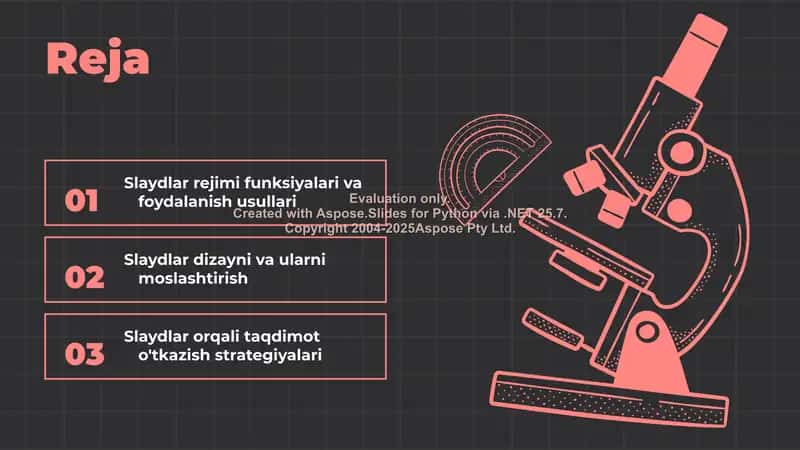 MS Power Point da slaydlar rejimida ishlash 2