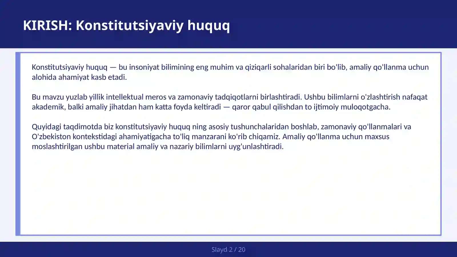 Konstitutsiyaviy huquq 2