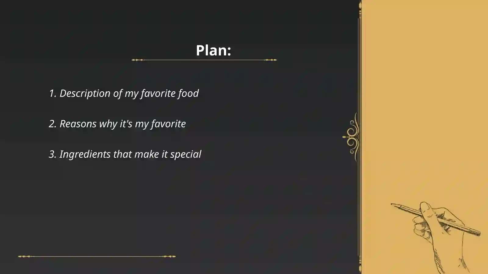 My favorite food 2