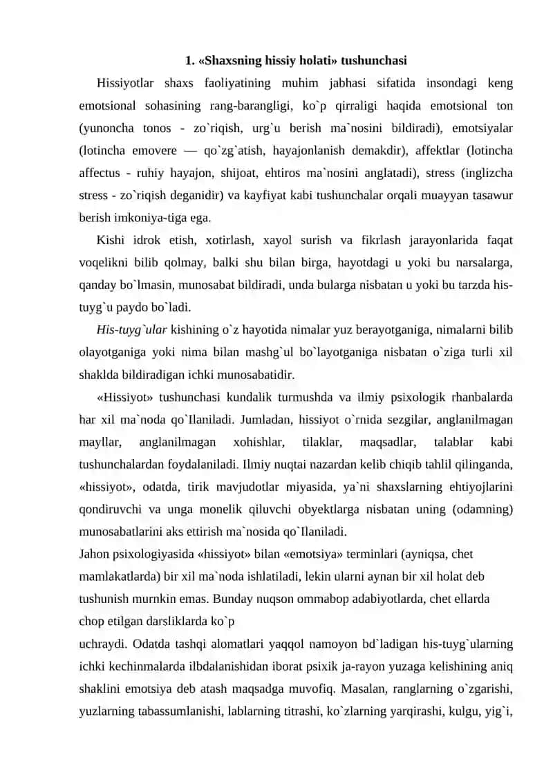 Shaxsning irodaviy sifatlari. Insonda irodani tarbiyalash 2