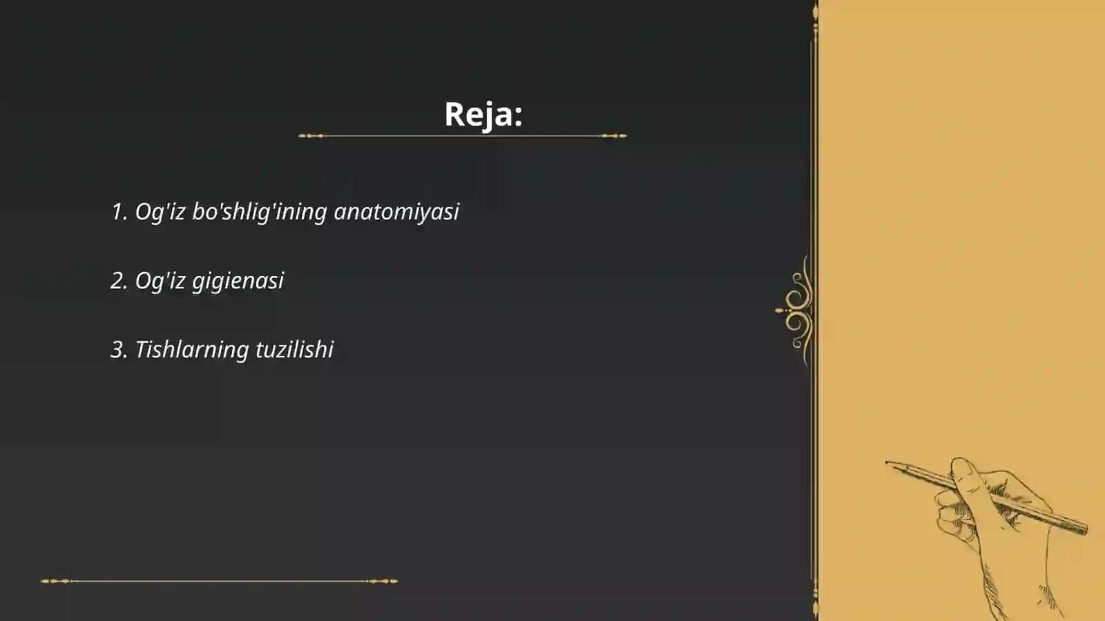 Og'iz bo'shlig'i 2