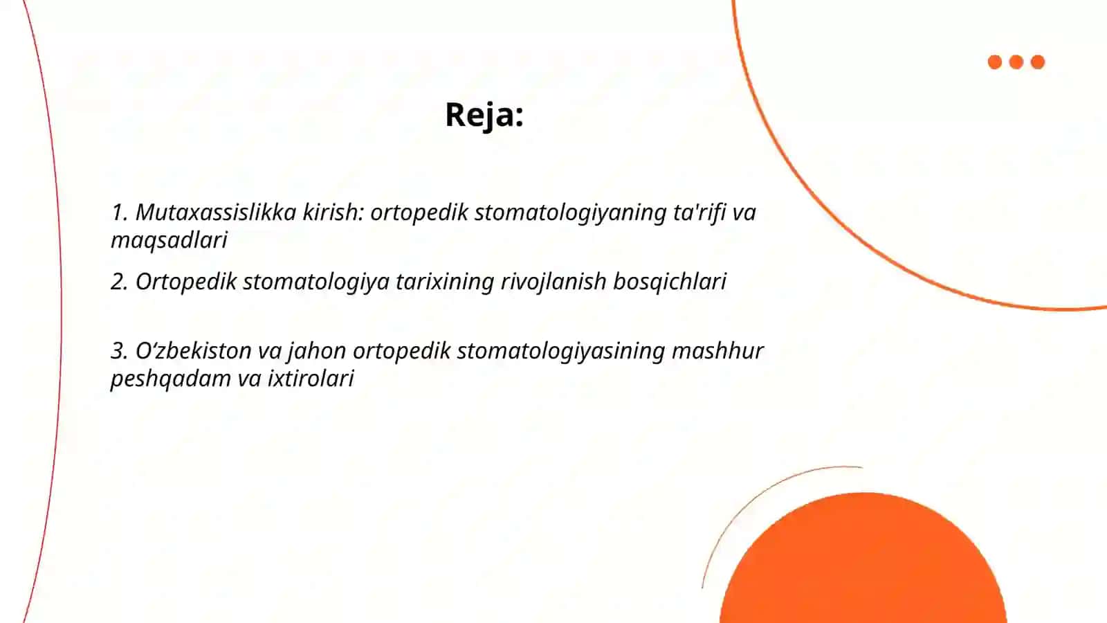 Ortopedik stomatologiya tarixi 2