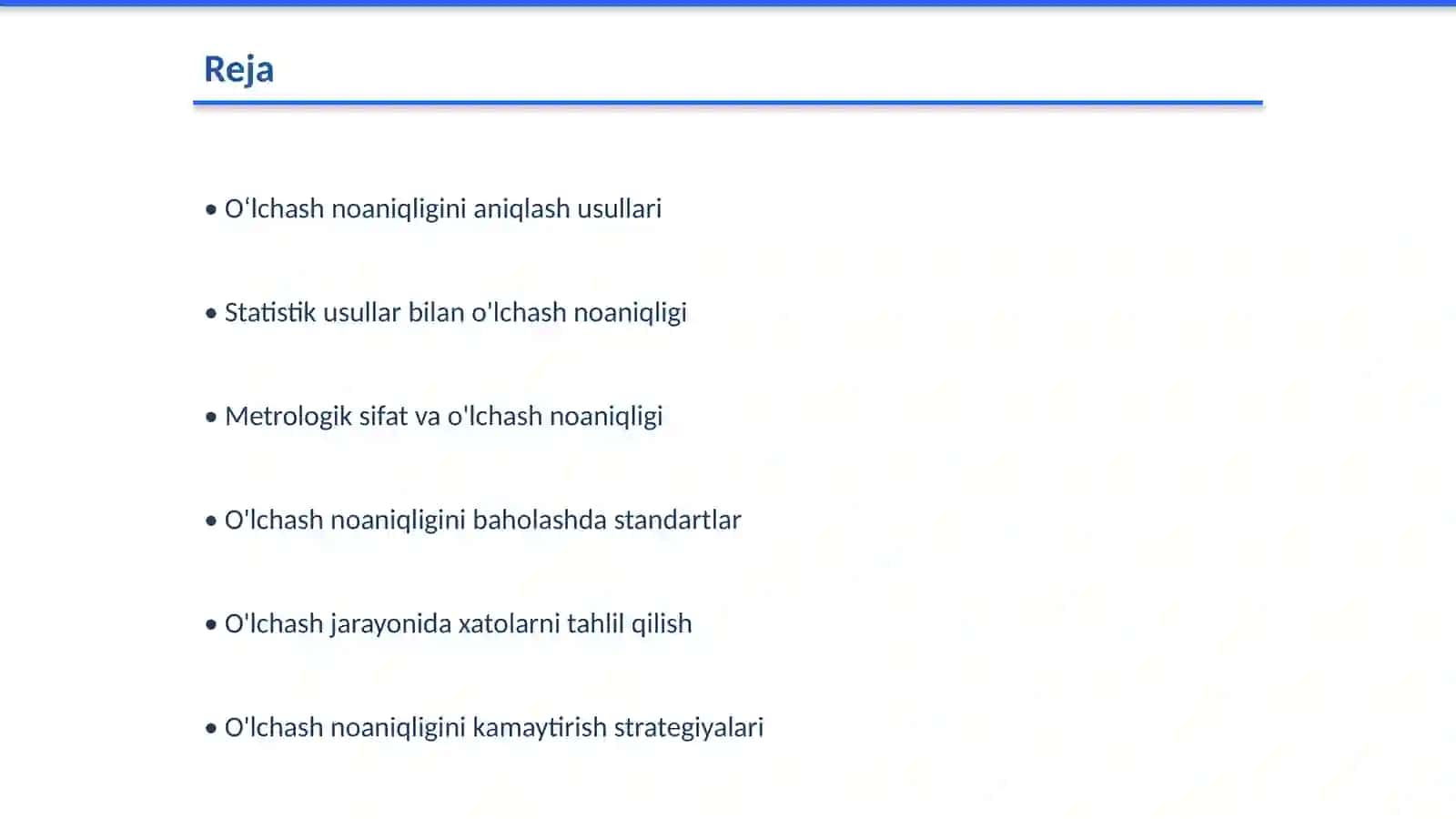 Oʻlchash noaniqligini baholash usullari 2