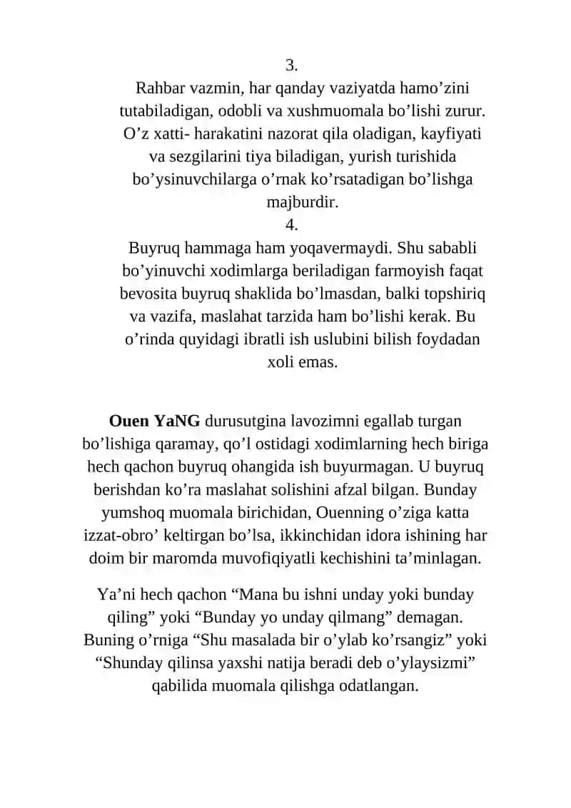 Rahbarlik uslubi 2