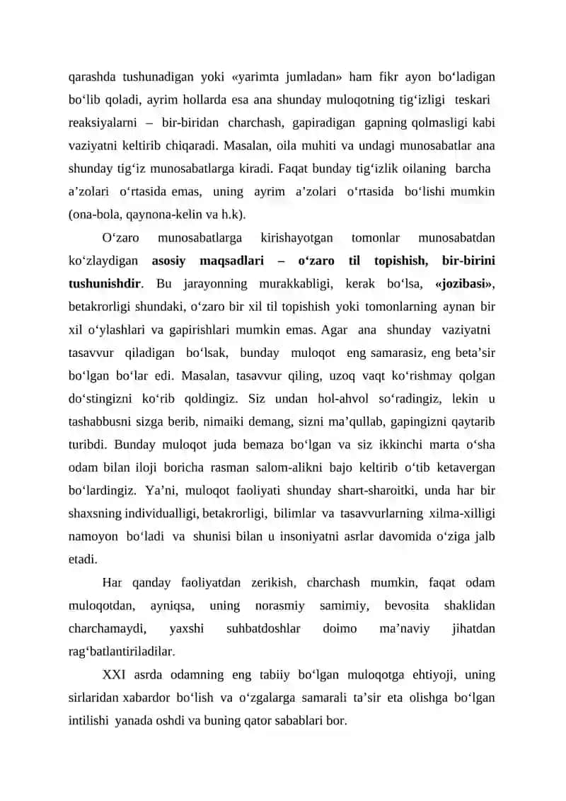 Muloqot psixologiyasi 2