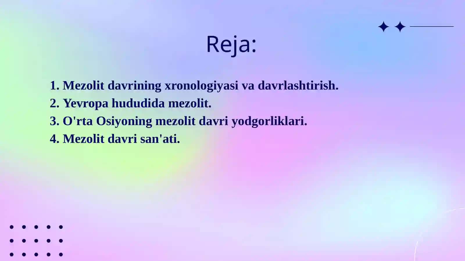 Mezolitdavri 2