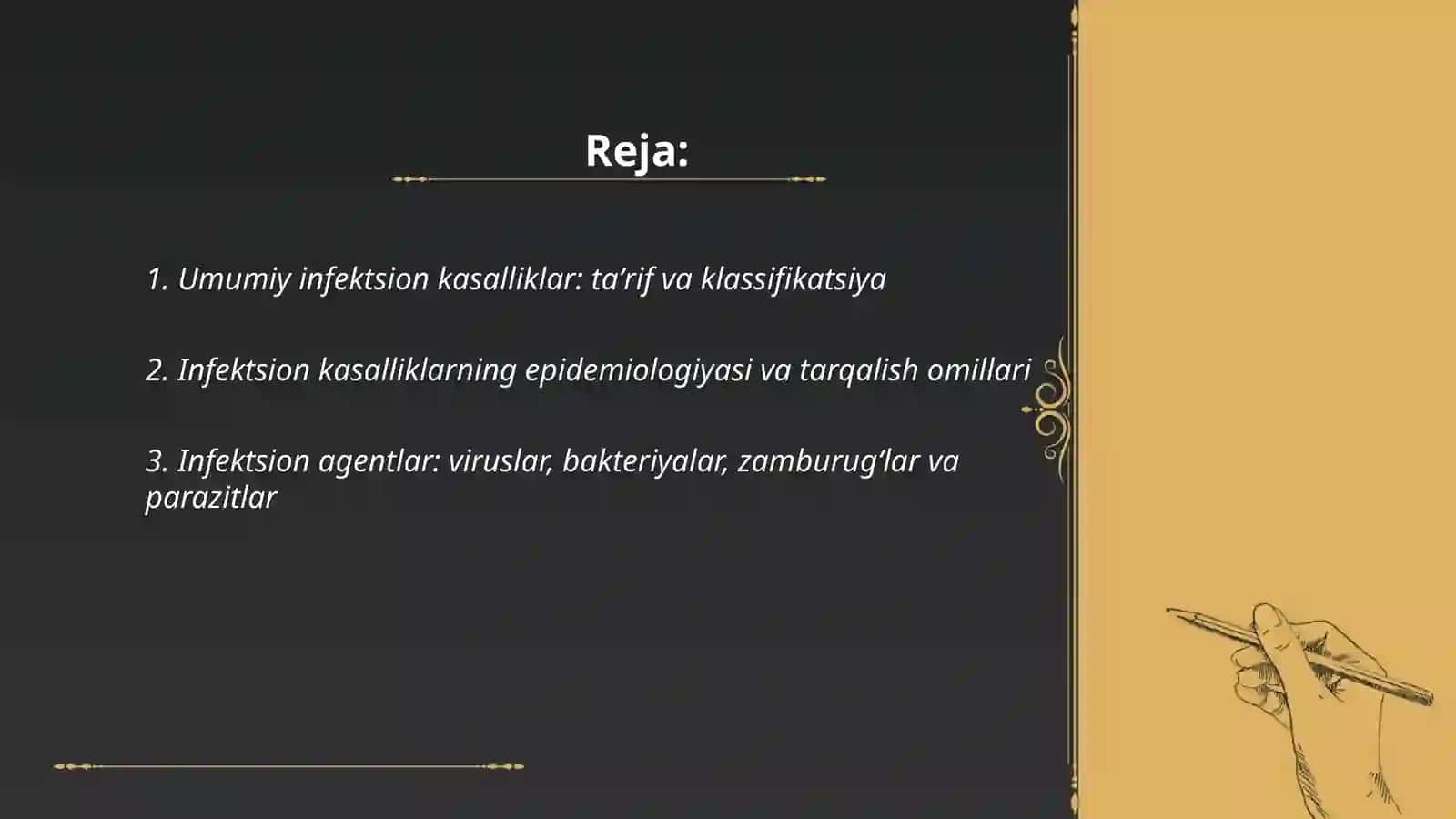 Umumiy infeksion kasalliklari 2
