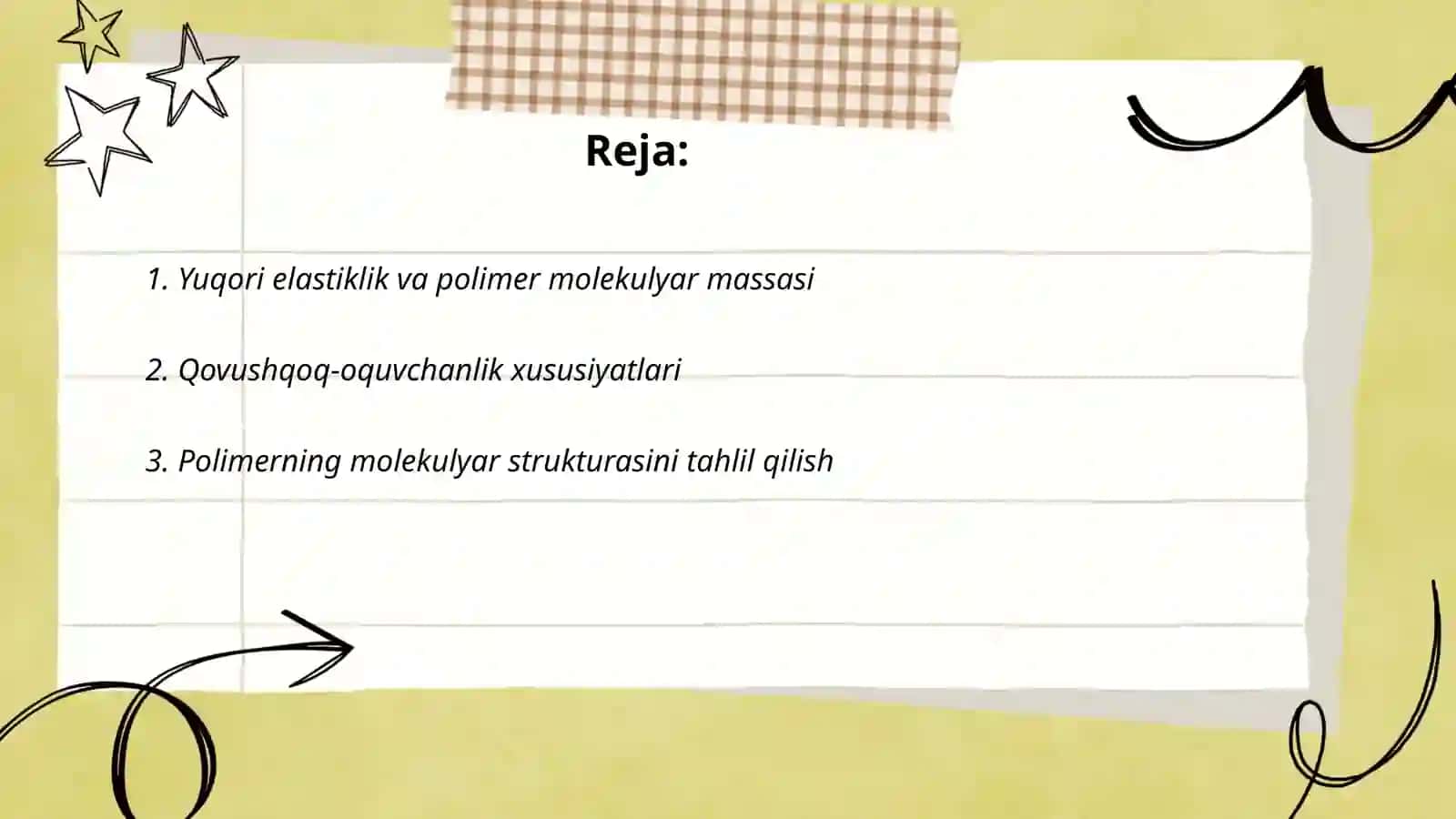Polimer molekulyar massasi 2