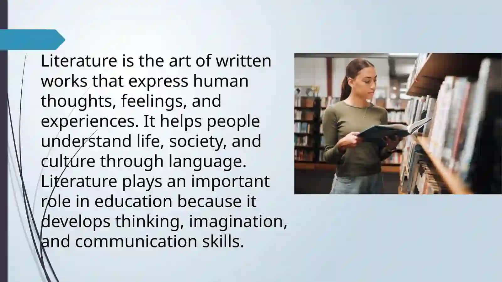 INTRODUCTION TO LITERATURE IN ENGLISH 2