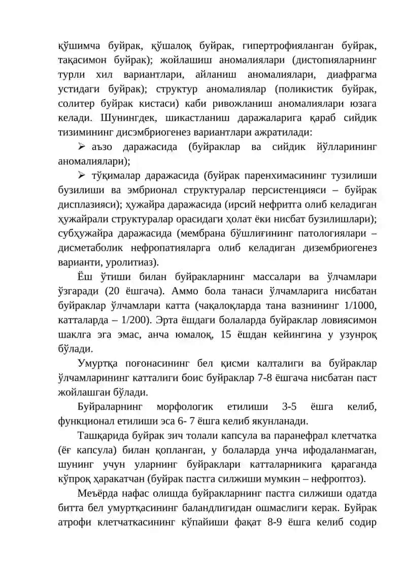 Сийдик ажратиш тизими 2