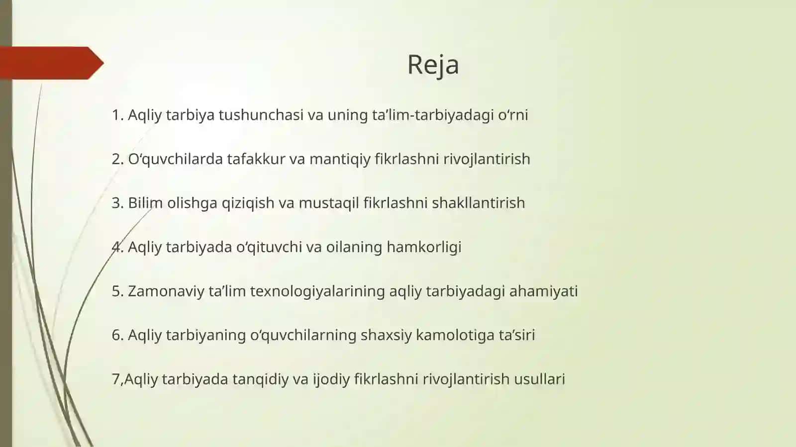 O’quvchilarning aqliy tarbiyasi 2