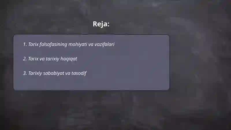 Tarix Falsafasi 2