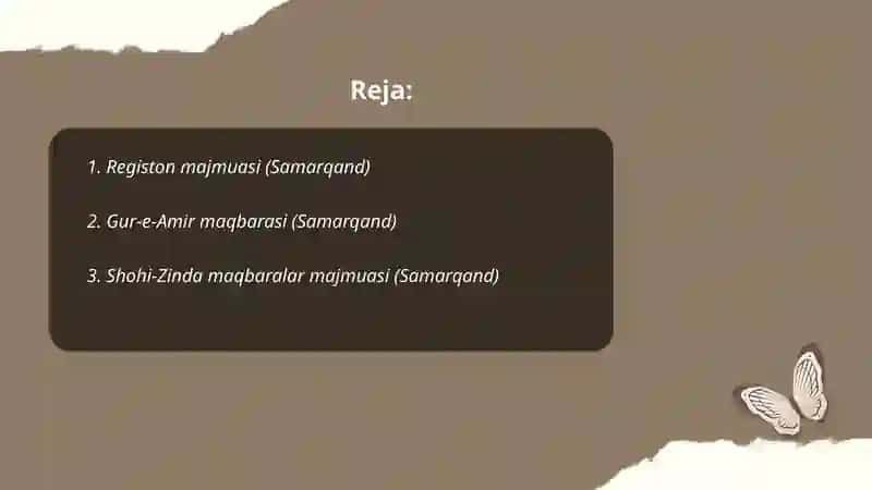 Registon majmuasi (Samarqand) 2