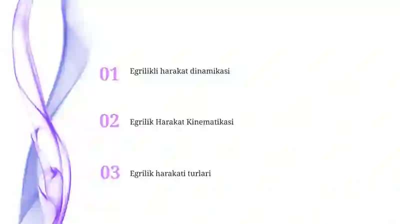 Egrilik harakati turlari 2