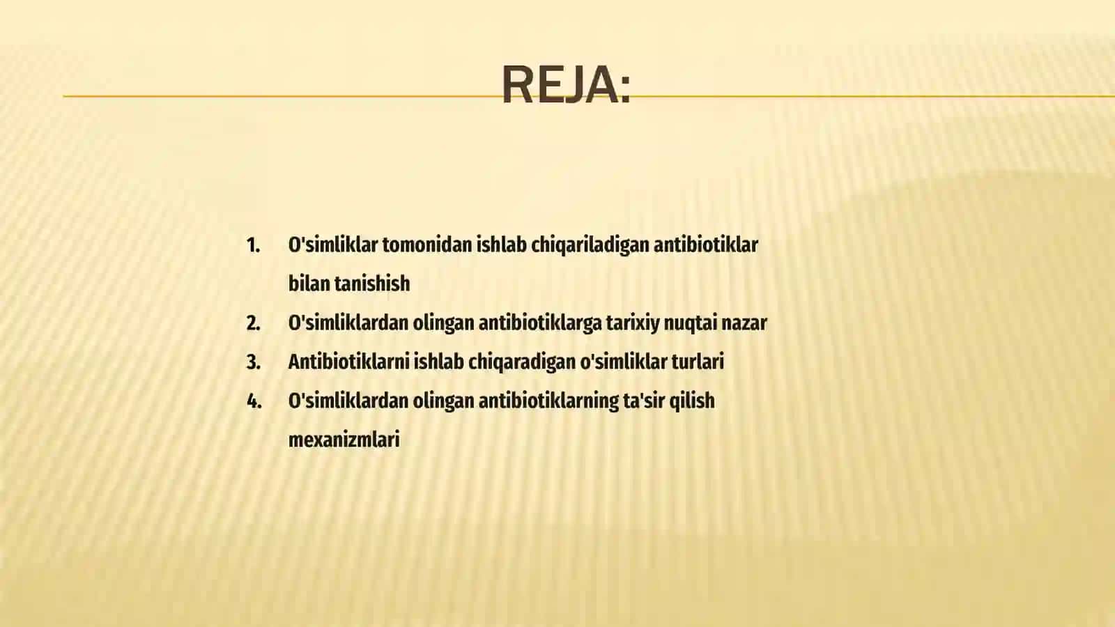 O'simliklar hosil qiladigon antibiotiklar 2