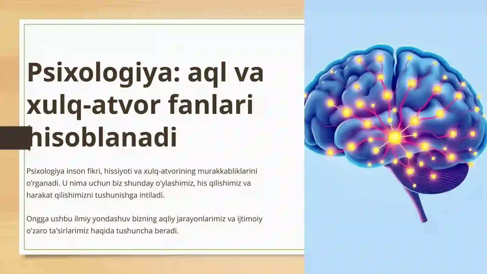 PSIXOLOGIYA FANINING PREDMETI 2