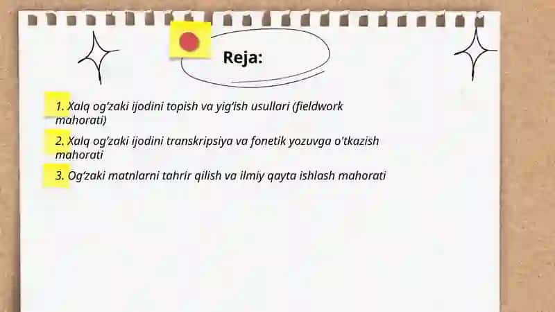 Xalq og'zaki ijodining mahorati 2