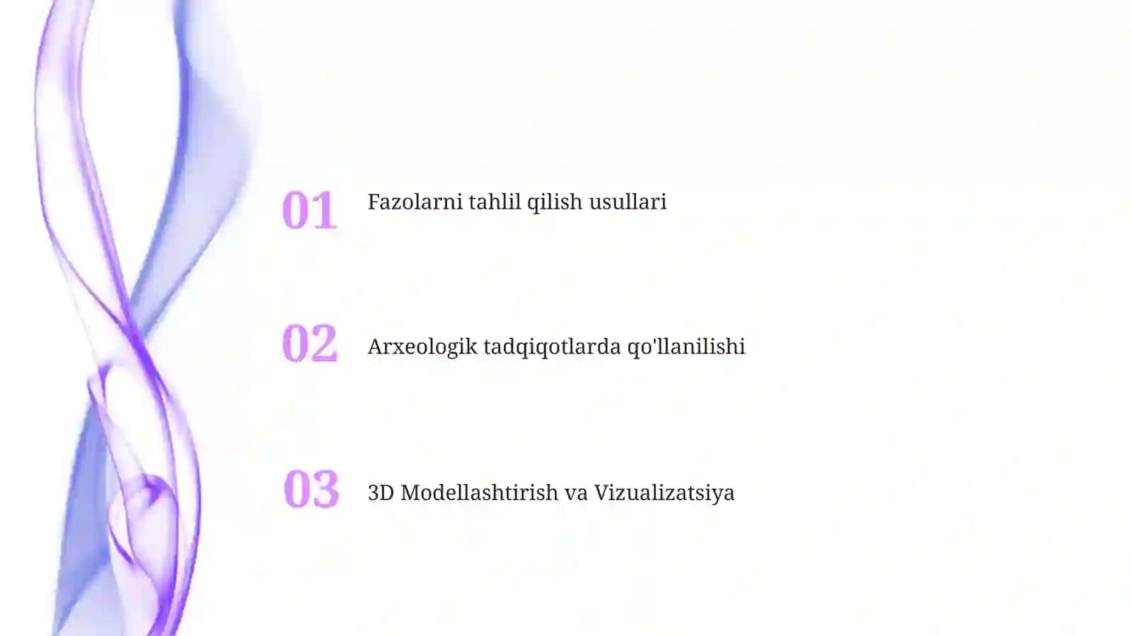 Arxeologik tadqiqotlarda qo'llanilishi 2
