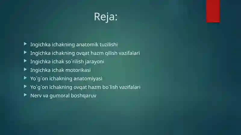 Mustaqil ish Fiziologiya 2
