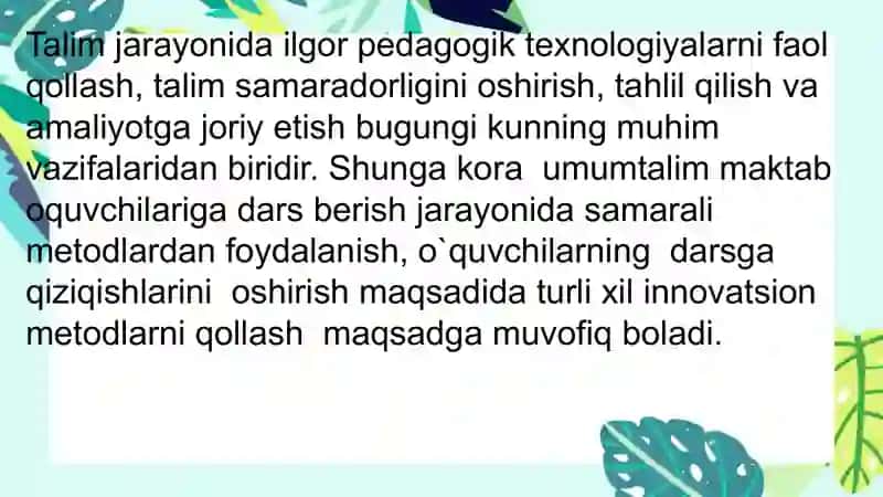 Abdulla Avloniy asarlarida tarbiya 2