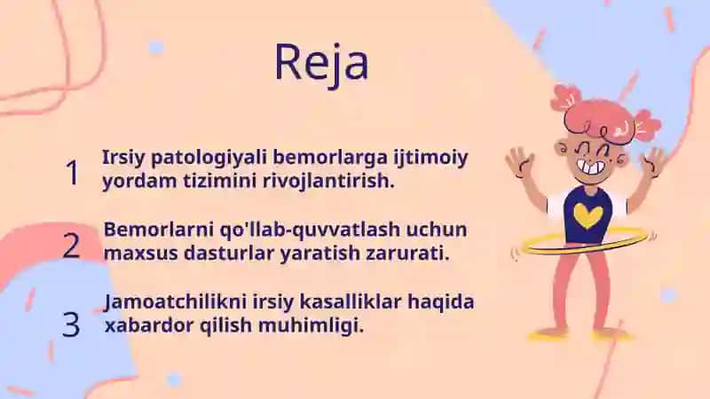 Irsiy patologiyali bemorlarni sotsial adaptatsiyasi 2